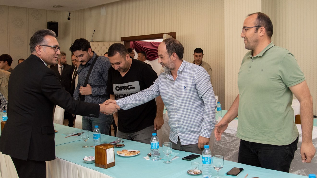 Rektör Aksoy, basın mensuplarıyla buluştu